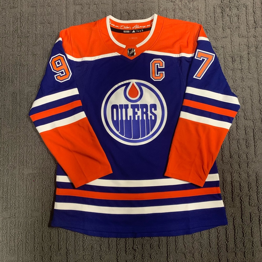 Throwback Connor McDavid Oilers Jersey